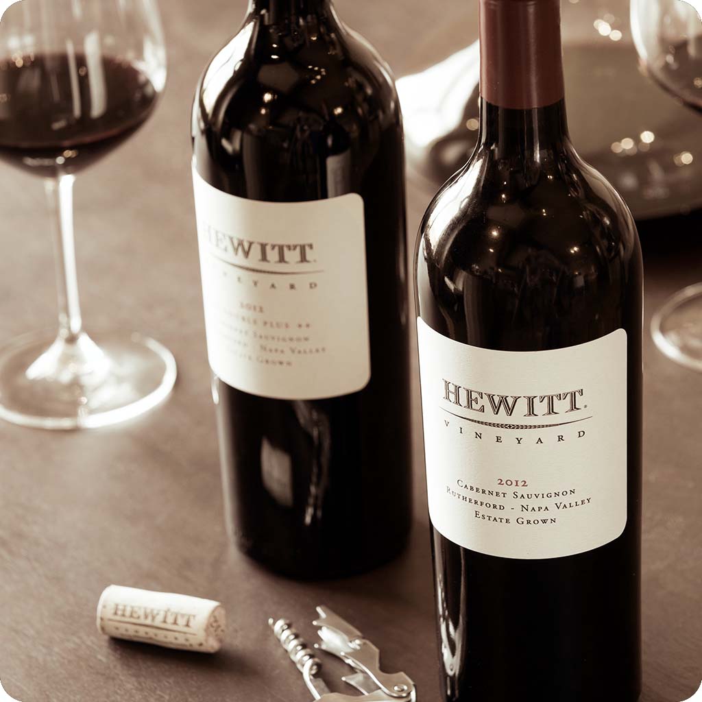 2012 vintage of Hewitt Vineyard Cabernet